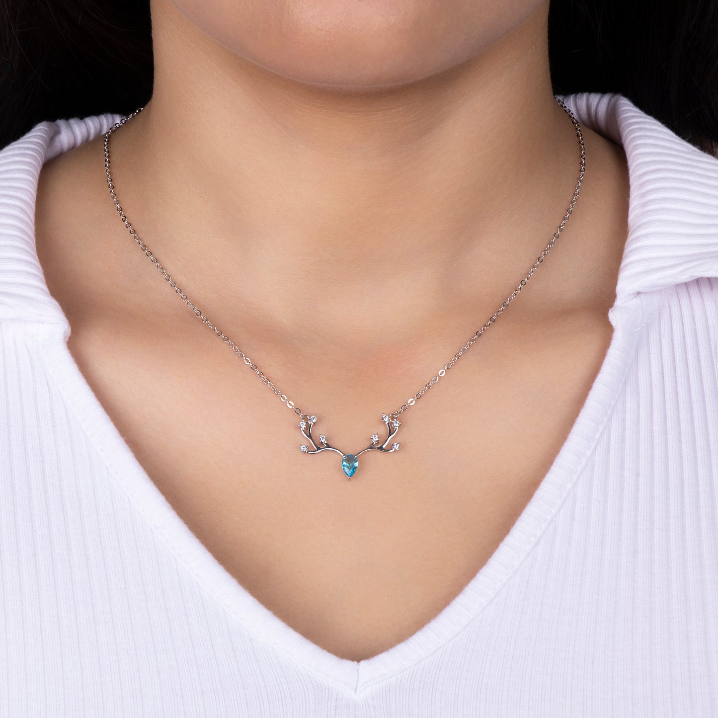 Antler Charm Necklace