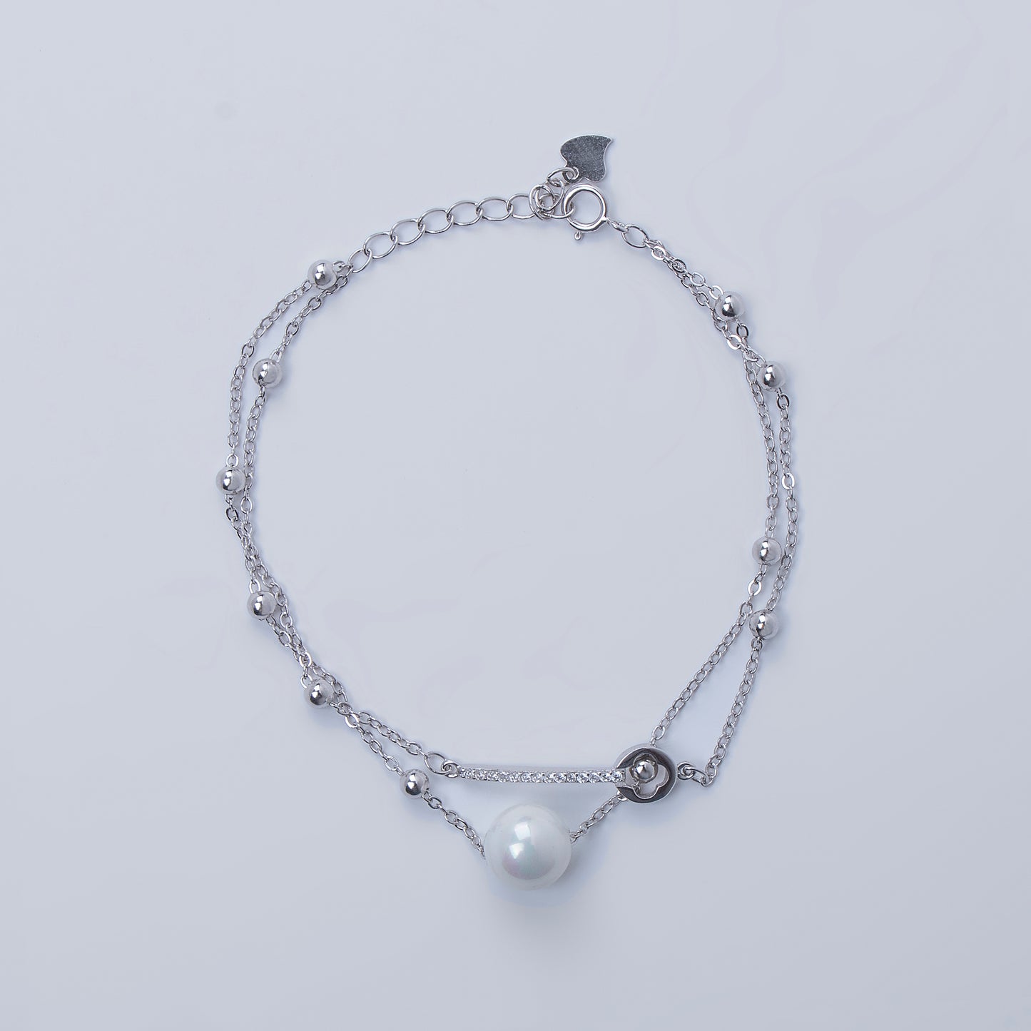 Pearl Elegance Layered Bracelet