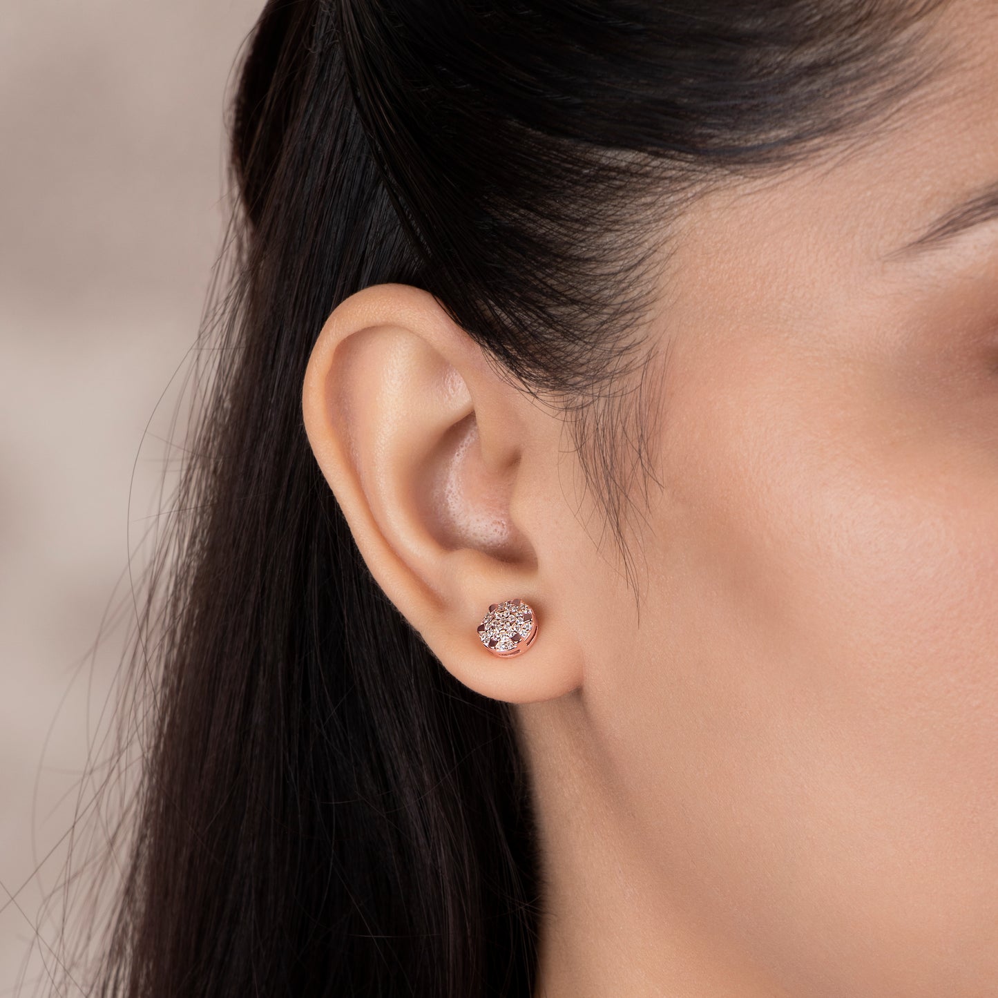 Radiant Sparkle Halo Earrings