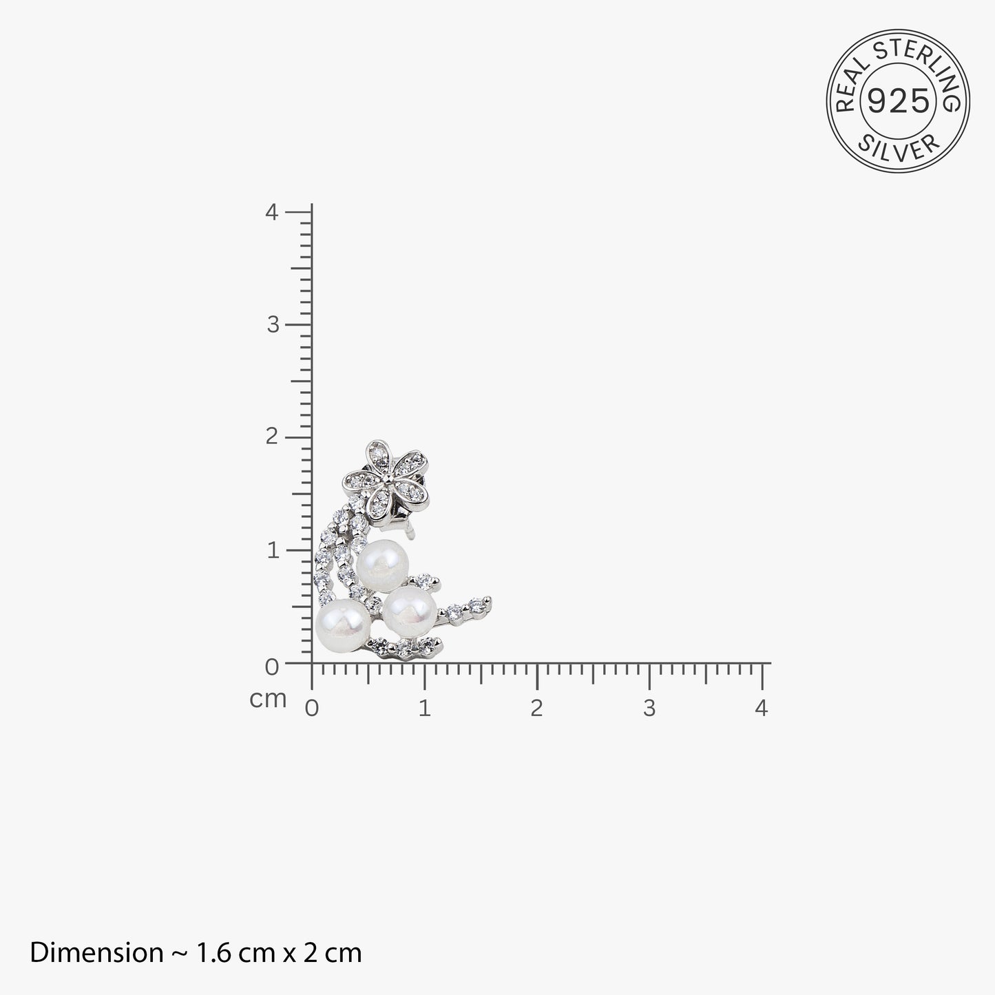 Blossom Pearl Vine Earrings