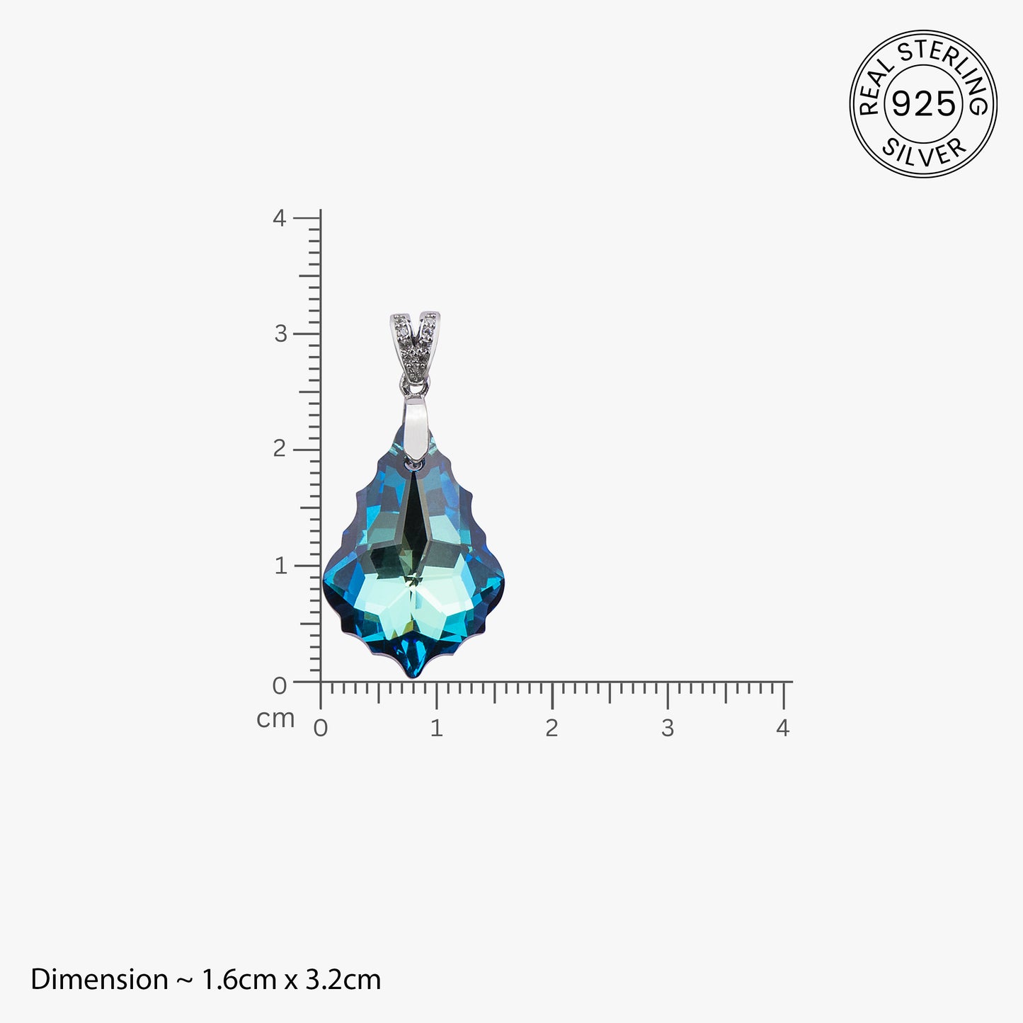 Crystal Dewdrop Necklace