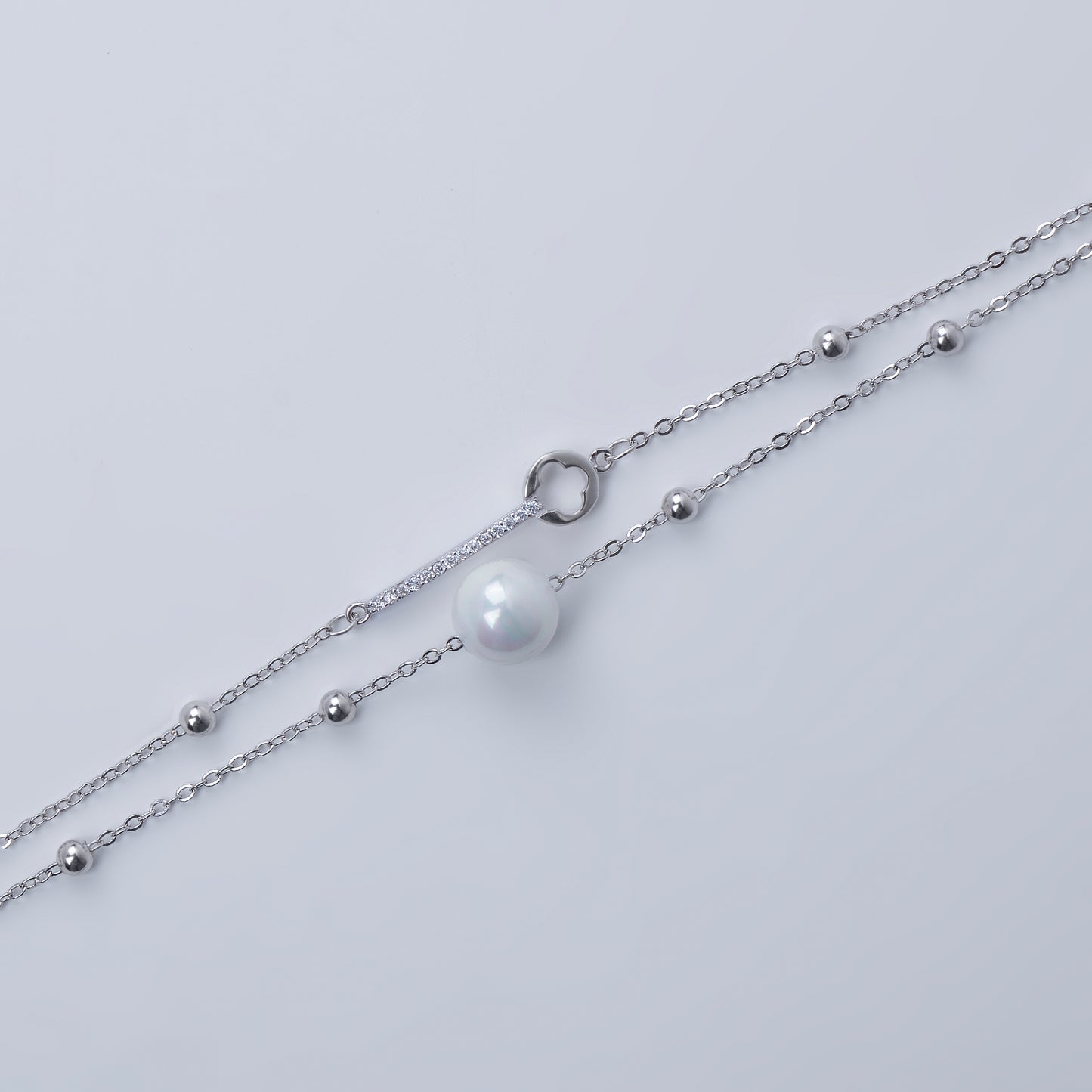 Pearl Elegance Layered Bracelet
