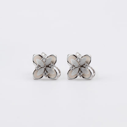 Blossom Grace Flower Earrings