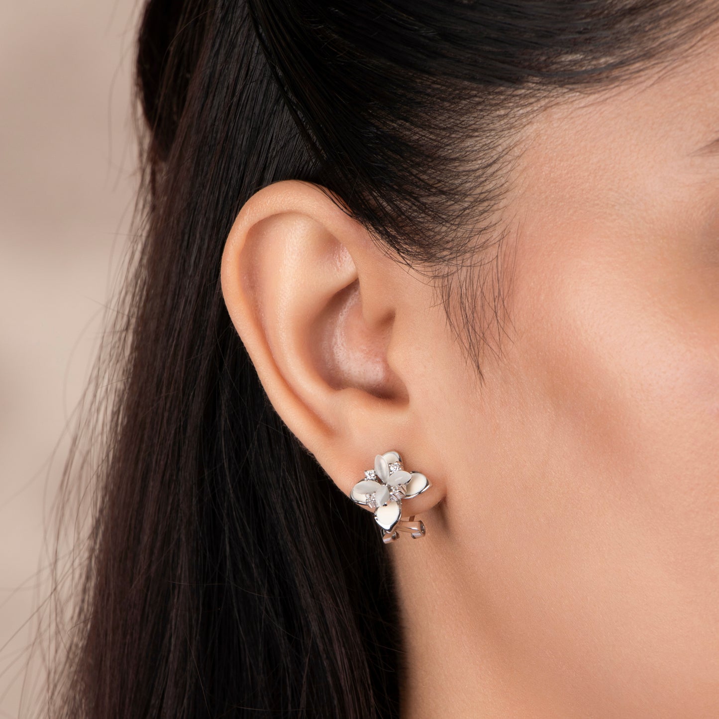 Blossom Grace Flower Earrings